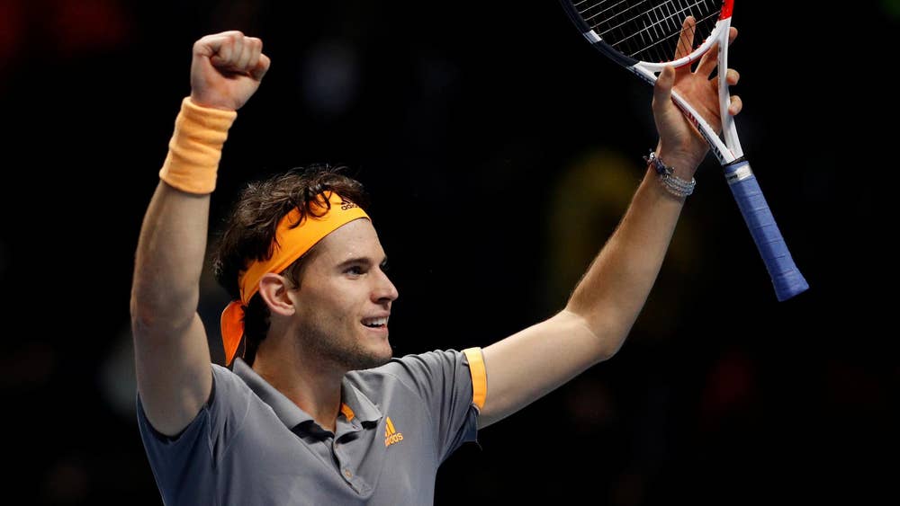 Thiem victorious in ATP Finals opener, beats Tsitsipas in rematch